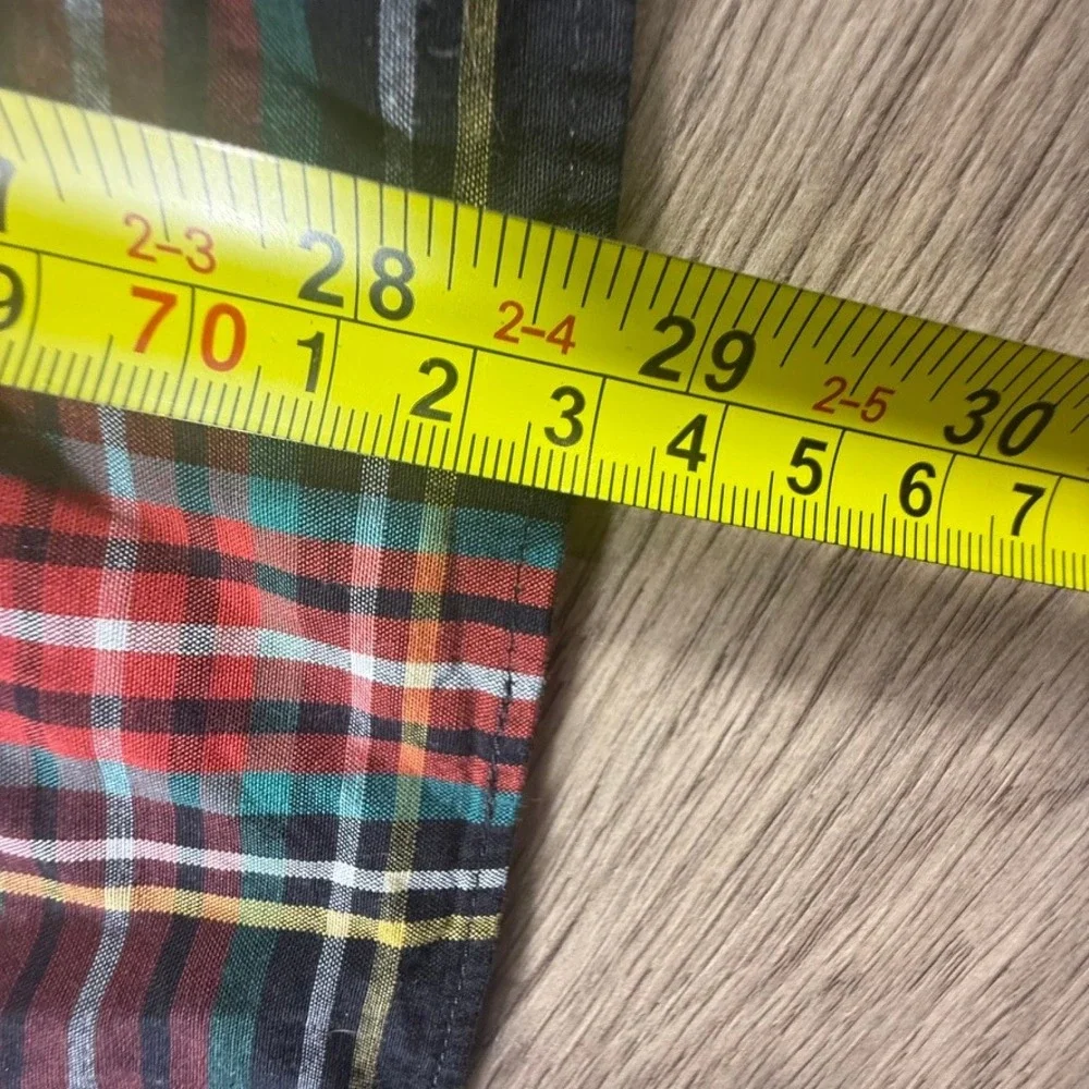 J. Crew Men's Slim Untucked Tartan Plaid Button Down Dress Shirt Size XL NEW